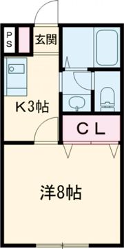 グランディールの間取り画像