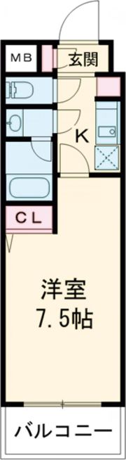 夢ランドワイズテラス笹口の間取り画像