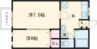 エクセレント C棟の間取り画像
