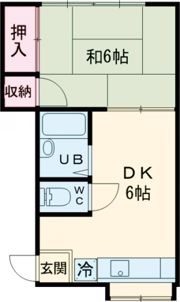 カーサ ベルポンテA棟の間取り画像