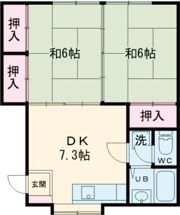 カーサ ベルポンテB棟の間取り画像