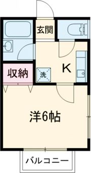ブロードウェータウンBの間取り画像