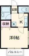 ブロードウェータウンBの間取り画像