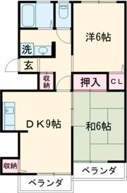 ハイツサンマルカの間取り画像