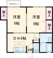 スプリングハイツの間取り画像