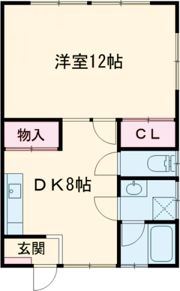 コーポ内山の間取り画像
