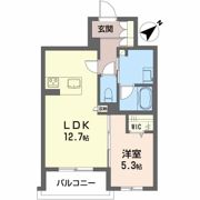 グランドール富田の間取り画像
