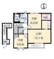 prendre－Kの間取り画像