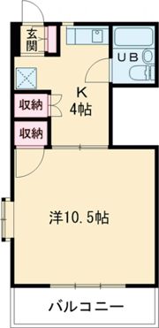 マンションKM-2の間取り画像
