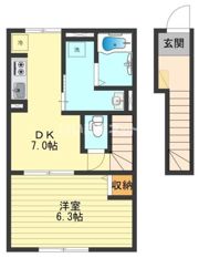 Orchid（オーキッド）Aの間取り画像