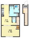 Orchid（オーキッド）Aの間取り画像