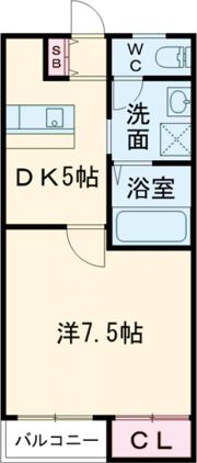 ディンプルハイツの間取り画像