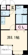 カーサ K.R.Cの間取り画像