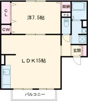 K．N タウンコートの間取り画像