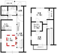 ドギーパレス 楠の間取り画像