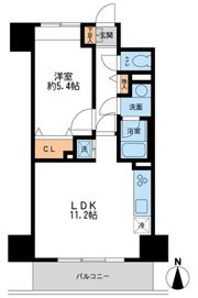 ウィルテラス千葉中央の間取り画像