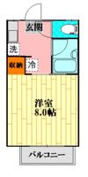 カルチェラタンA棟の間取り画像