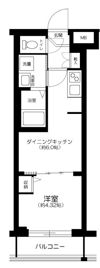 ハーモニーレジデンス新宿四谷の間取り画像