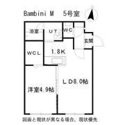 Bambini M(バンビーニM)の間取り画像