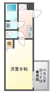 ブライトハイムE棟の間取り画像