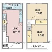 ドゥジエムの間取り画像