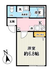 モンターニャ・グランデ東岩槻Bの間取り画像