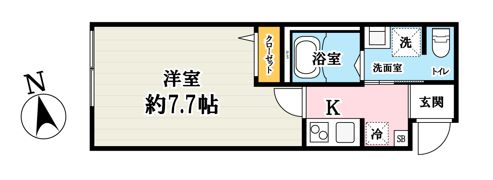 モンターニャ・グランデ東岩槻Bの間取り画像
