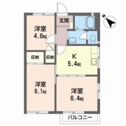 サンヒルズもみじヶ丘Aの間取り画像