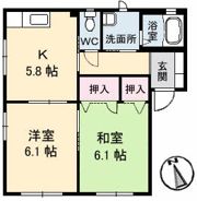 クレルMの間取り画像
