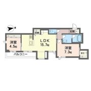 リラフォート大瀬戸の間取り画像