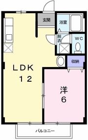 ニューシティ青山Aの間取り画像