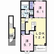 ソラーナ Aの間取り画像