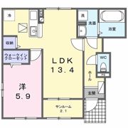 ソラーナ Bの間取り画像