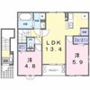 ソラーナ Bの間取り画像