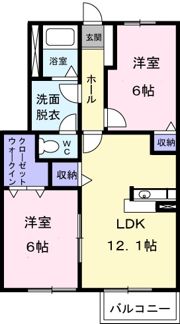 メゾン・ド・グラン Dの間取り画像