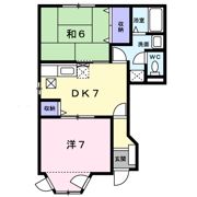 マ・メゾン鷺田Aの間取り画像