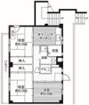 ビレッジハウス市原4号棟の間取り画像