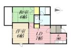 ガーデンコート中之島の間取り画像