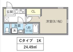 レピュア北千住レジデンスⅢの間取り画像