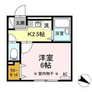 フレグランスの間取り画像