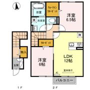 ライフコート上越の間取り画像