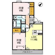 リビングタウン小松壱番館の間取り画像