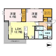 セレスティア森末町の間取り画像