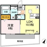 リバーパーク B棟の間取り画像