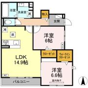 グリシーナの間取り画像