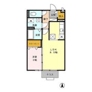 セジュール・シャイニング A棟の間取り画像