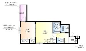 フジパレス岸和田下松の間取り画像