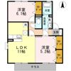 アネックスMⅡ C棟の間取り画像