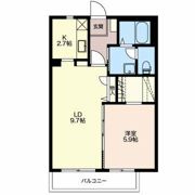 イースト ヒルズの間取り画像