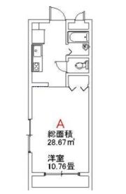 レジデンス南昭和の間取り画像